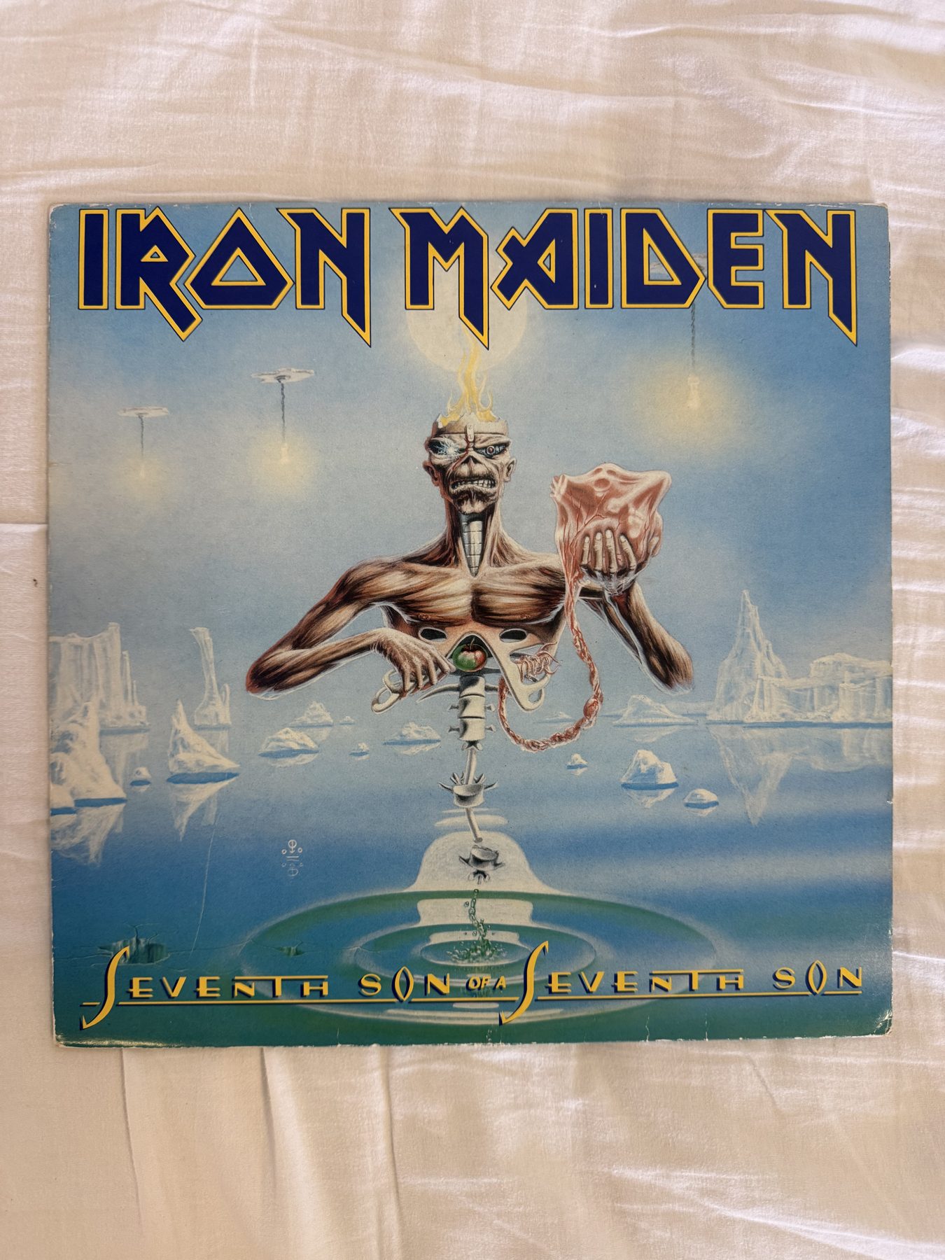 A photograph of pressing 1, UK