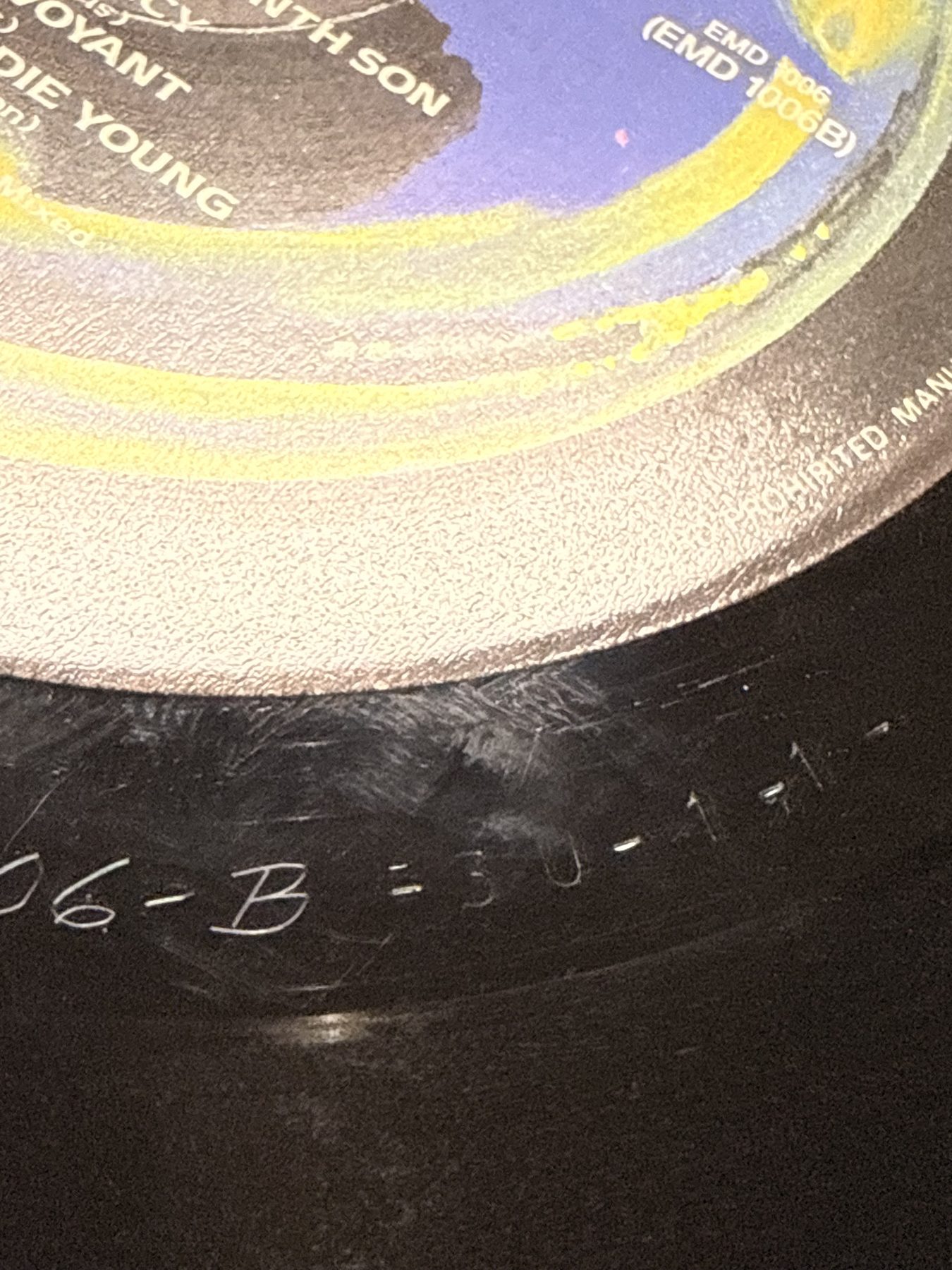Photograph image00006.jpg of pressing 1, UK