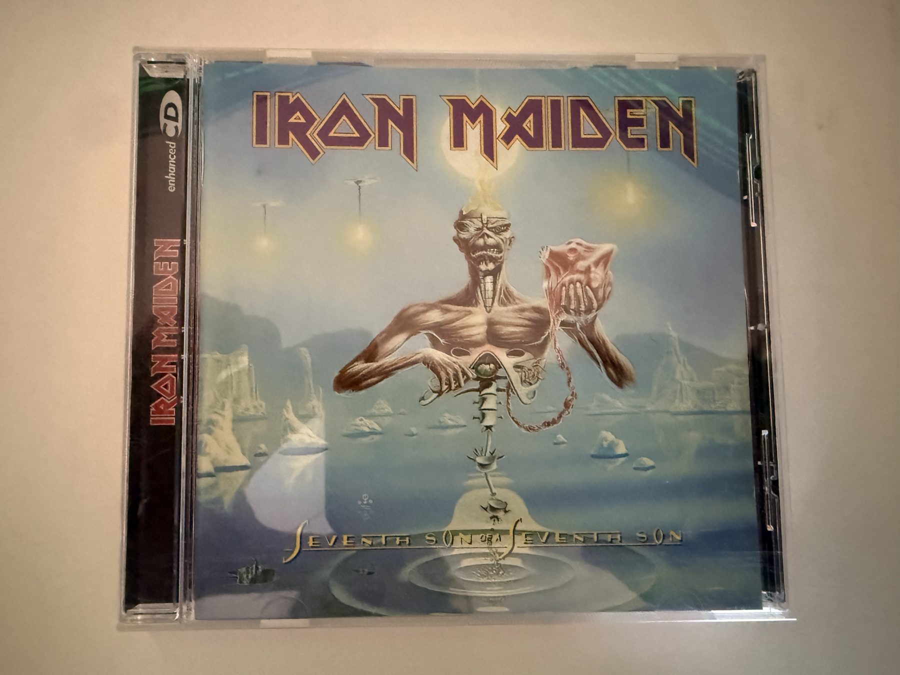 A photograph of pressing 105, UK & Europe