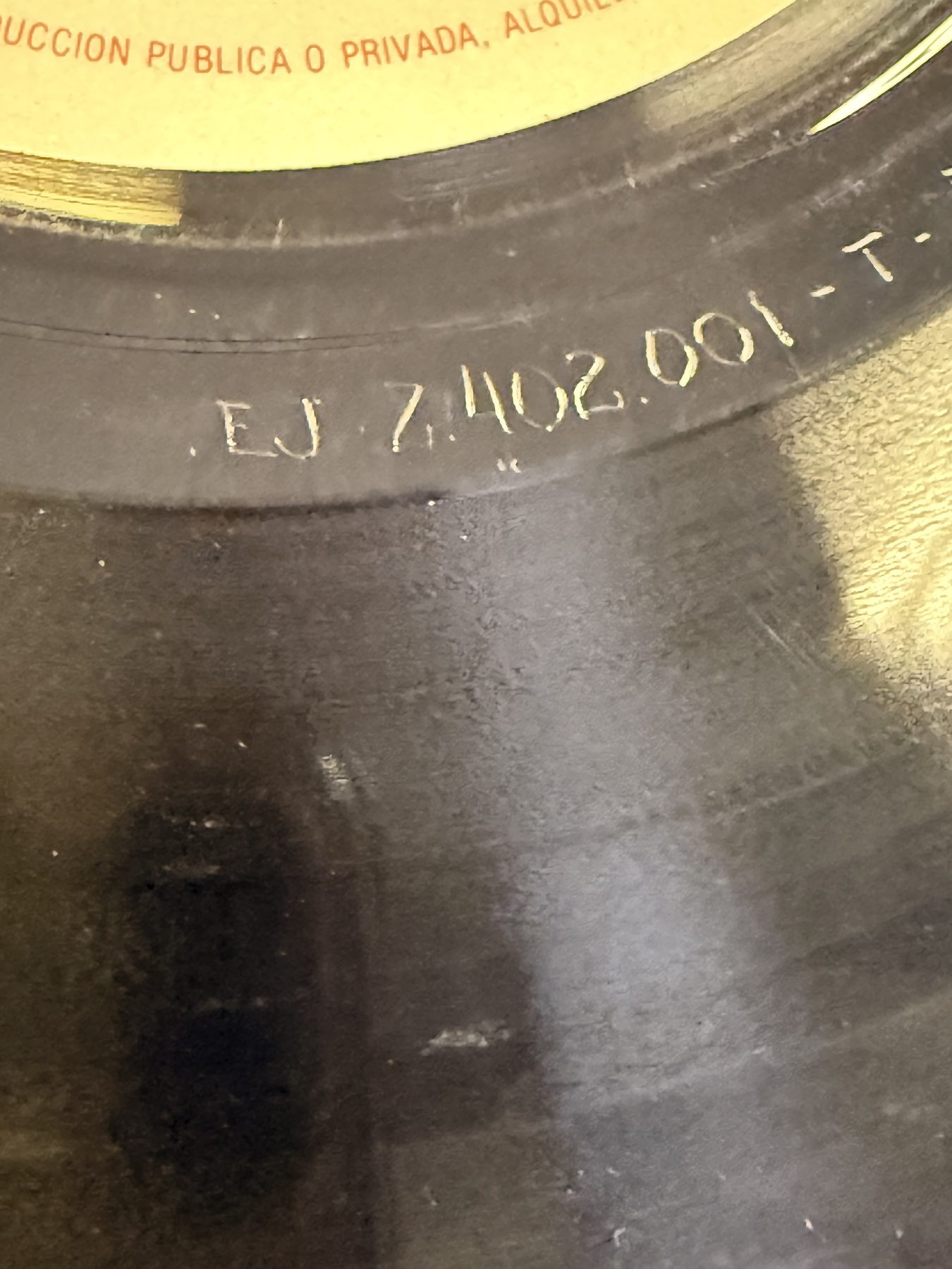 Photograph IMG_2011.jpg of pressing 109, Argentina