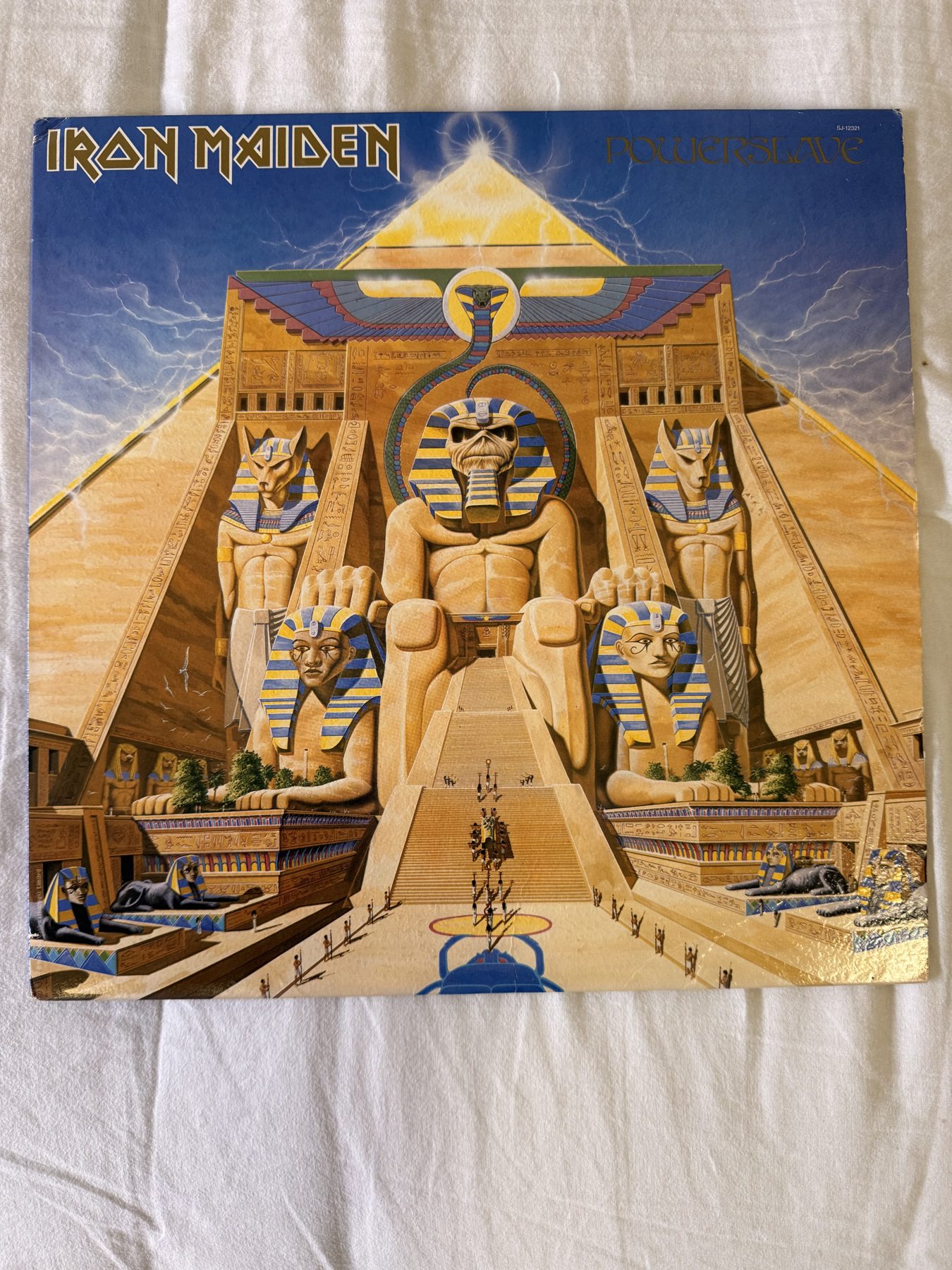 A photograph of pressing 111, US