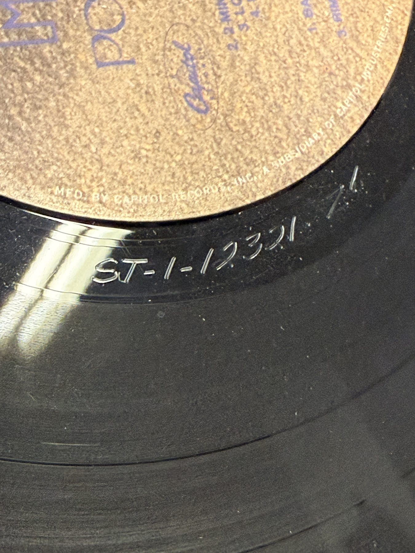 Photograph IMG_2069.jpg of pressing 111, US
