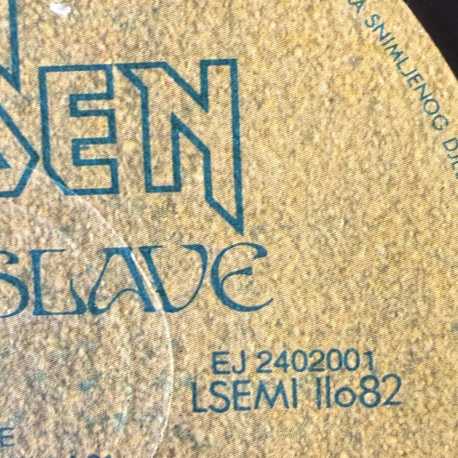 Label of pressing 113, Yugoslavia