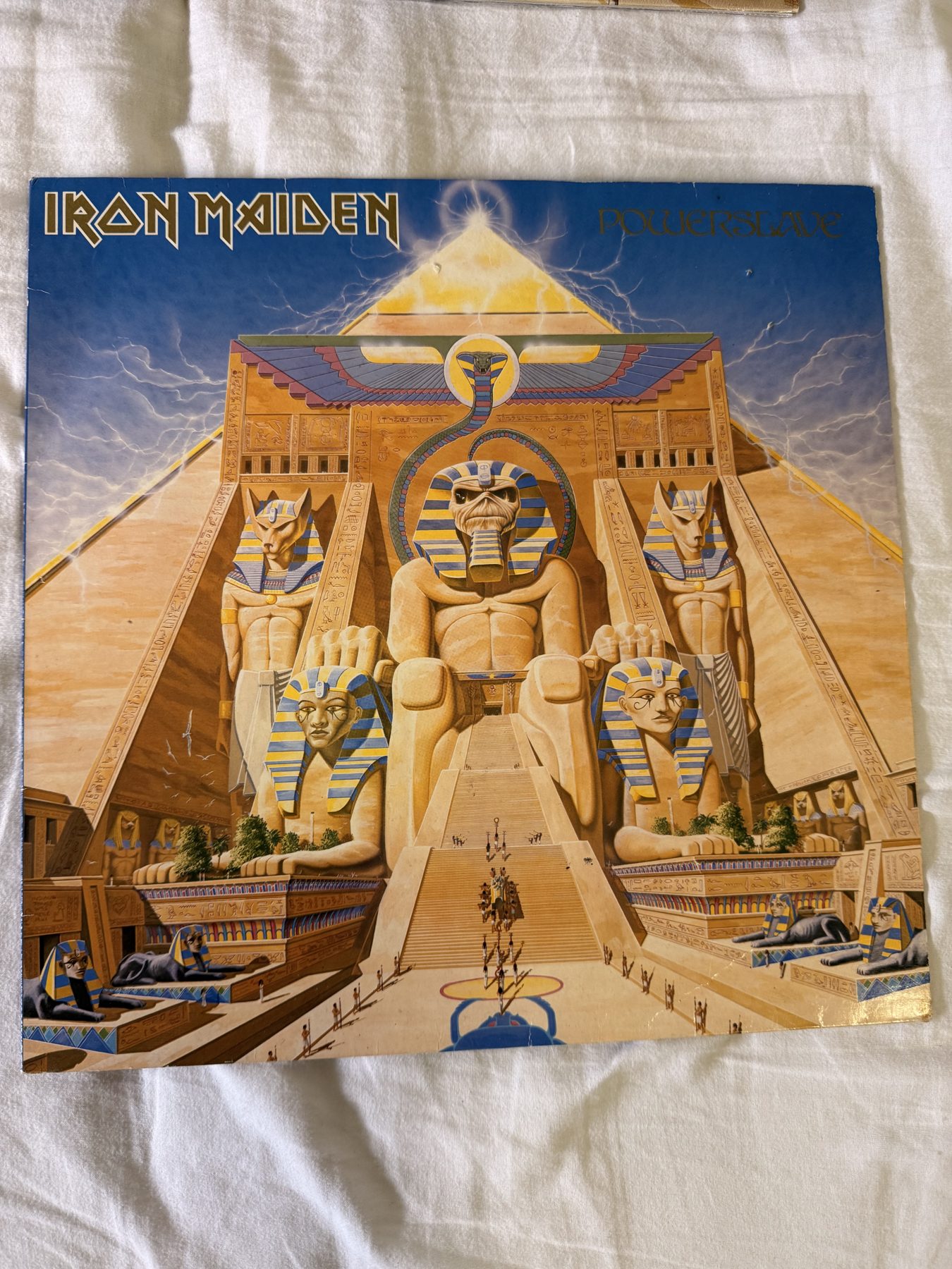 A photograph of pressing 116, Europe