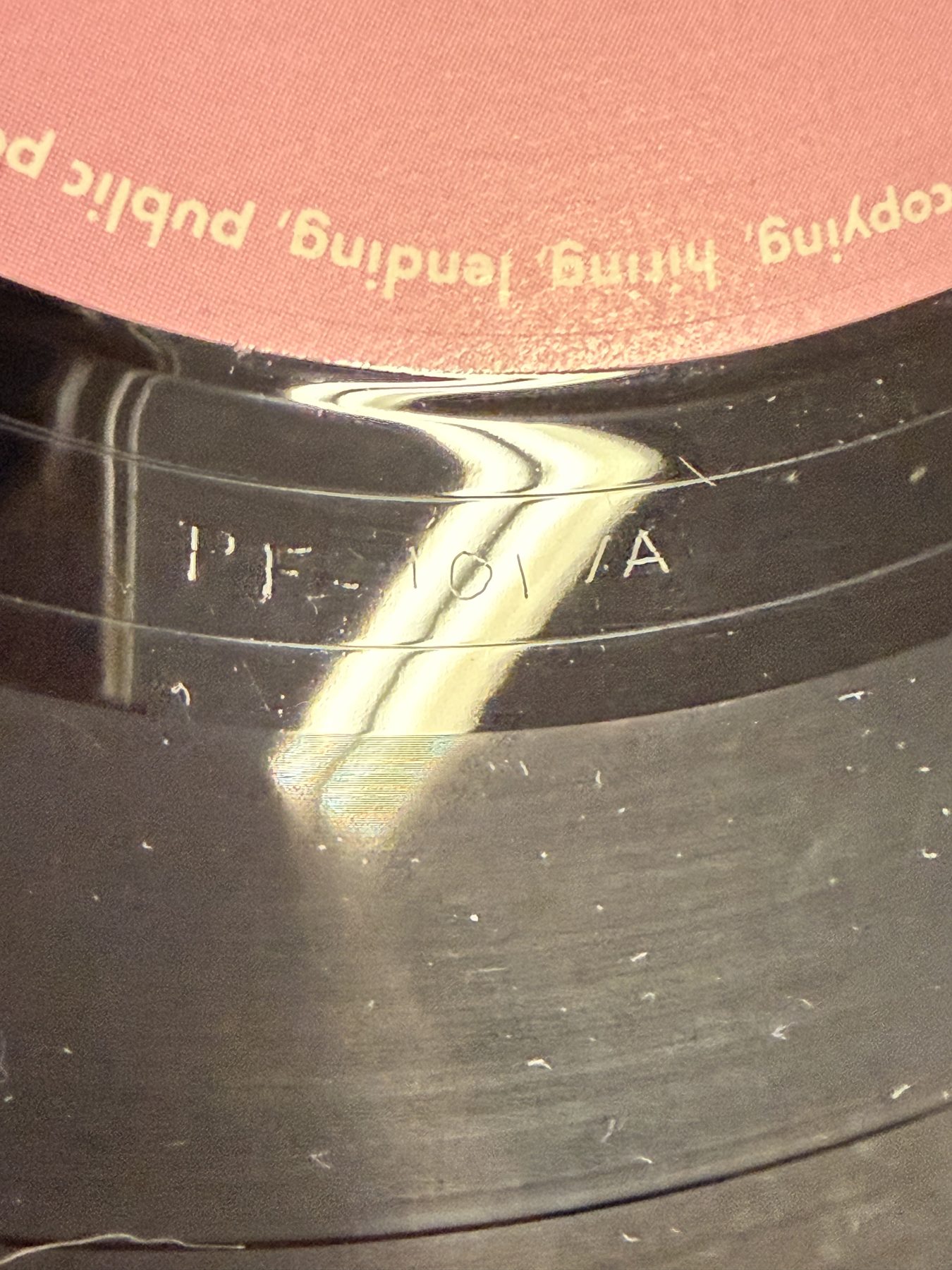 Photograph IMG_2382.jpg of pressing 120, Czechoslovakia
