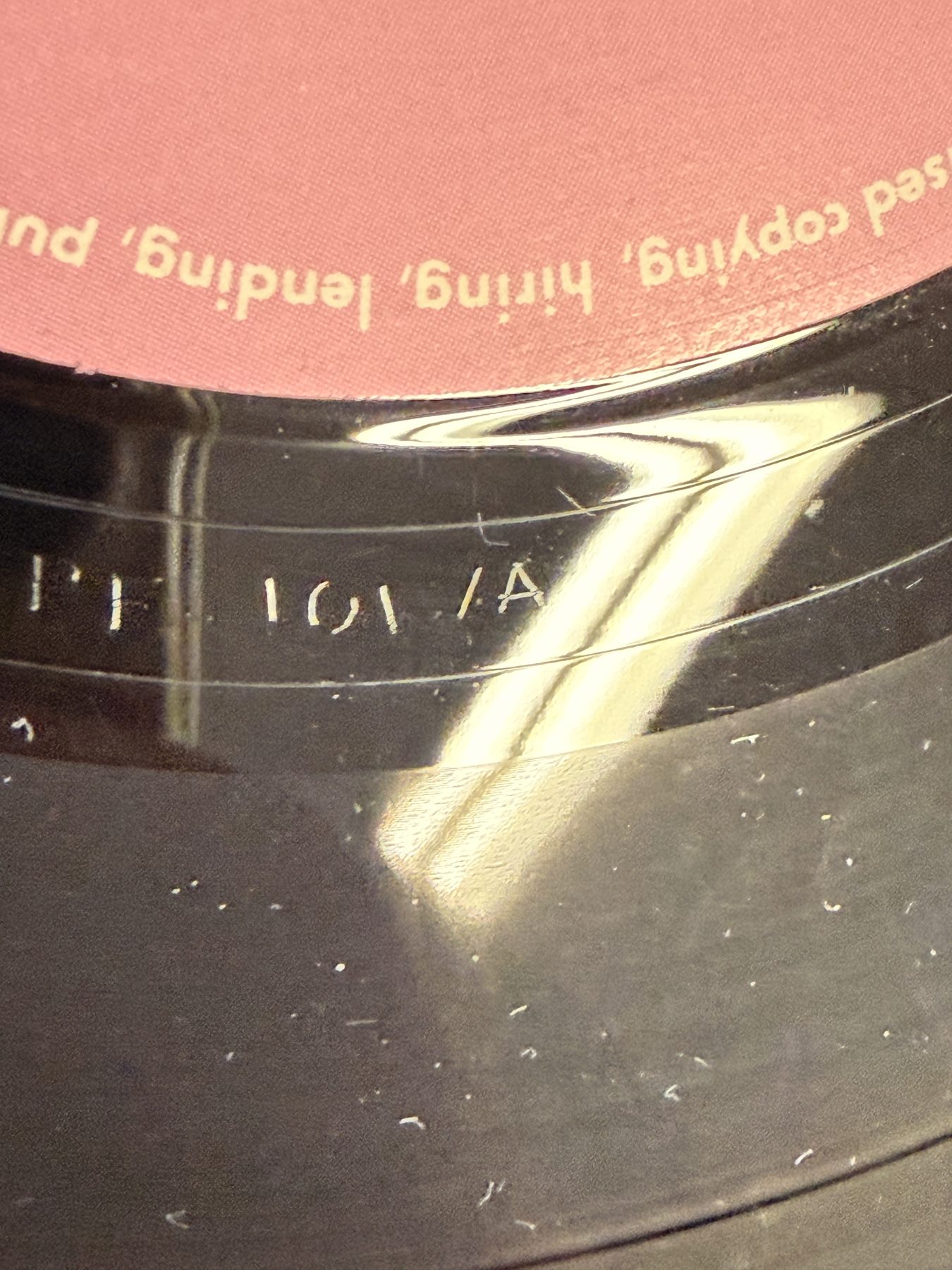 Photograph IMG_2383.jpg of pressing 120, Czechoslovakia
