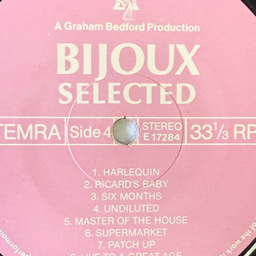 Label of pressing 120, Czechoslovakia