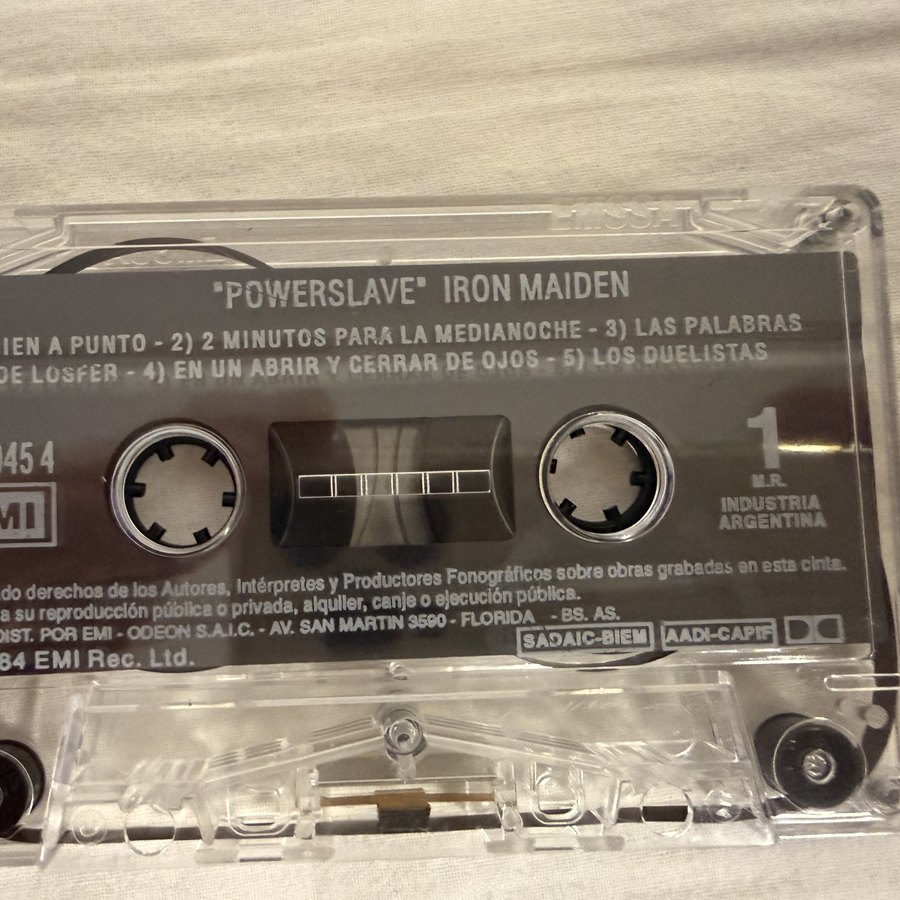 Cassette 123, Argentina