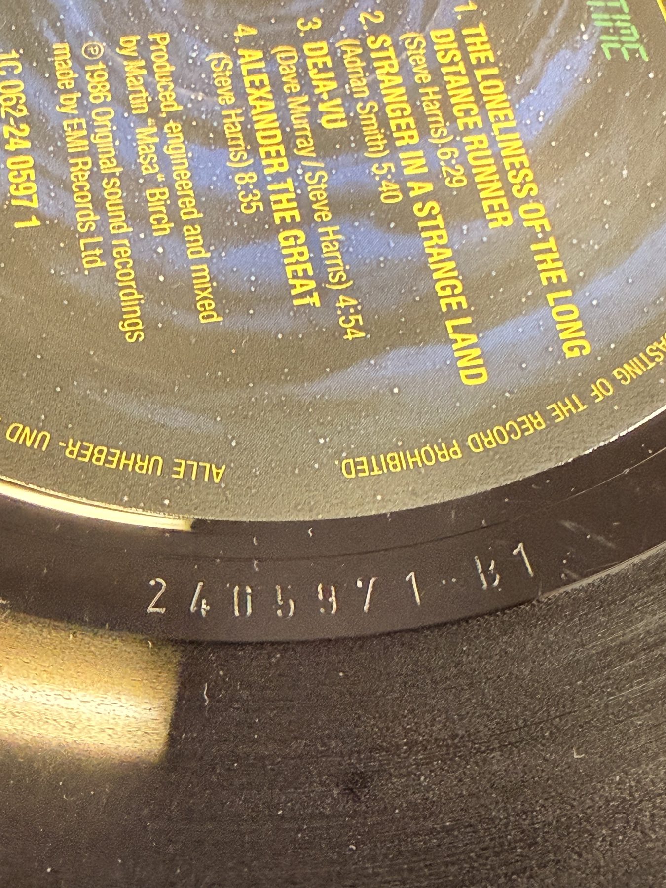 Photograph IMG_2667.jpg of pressing 132, Europe
