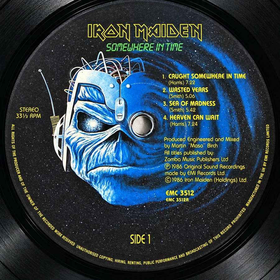 Label of pressing 134, Venezuela