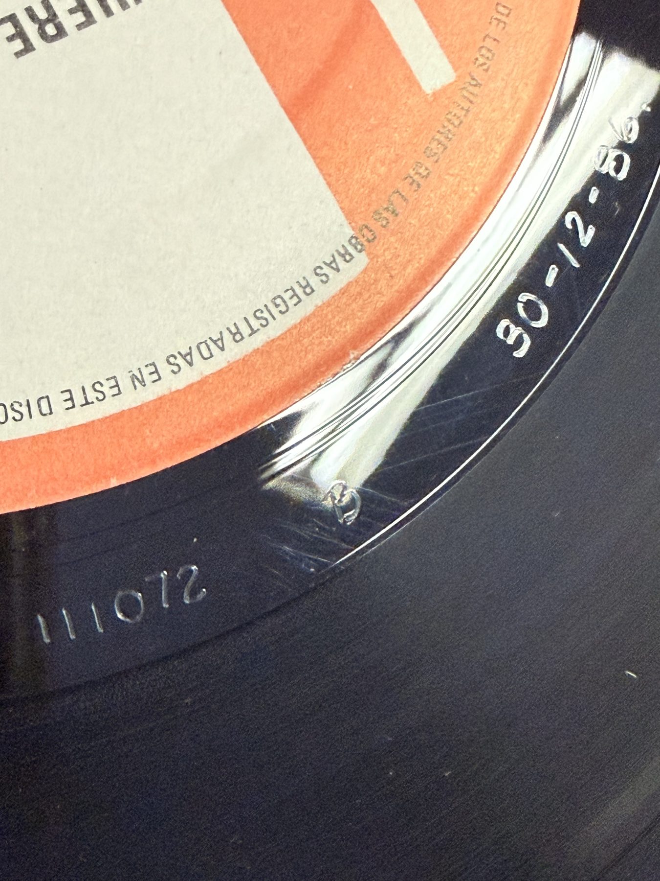 Photograph IMG_2806.jpg of pressing 137, Colombia