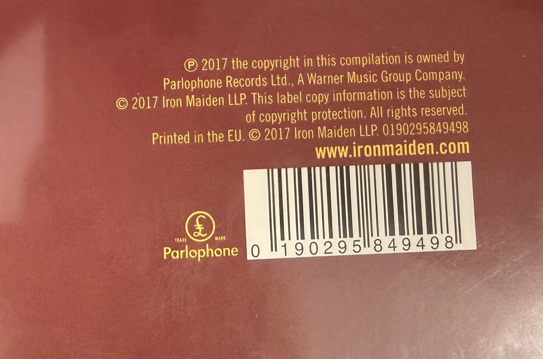 Photograph image2.jpg of pressing 149, Europe