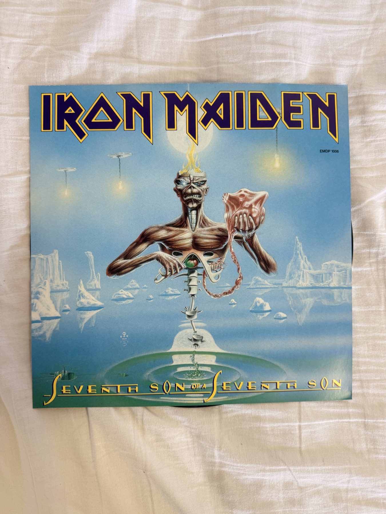 A photograph of pressing 15, UK