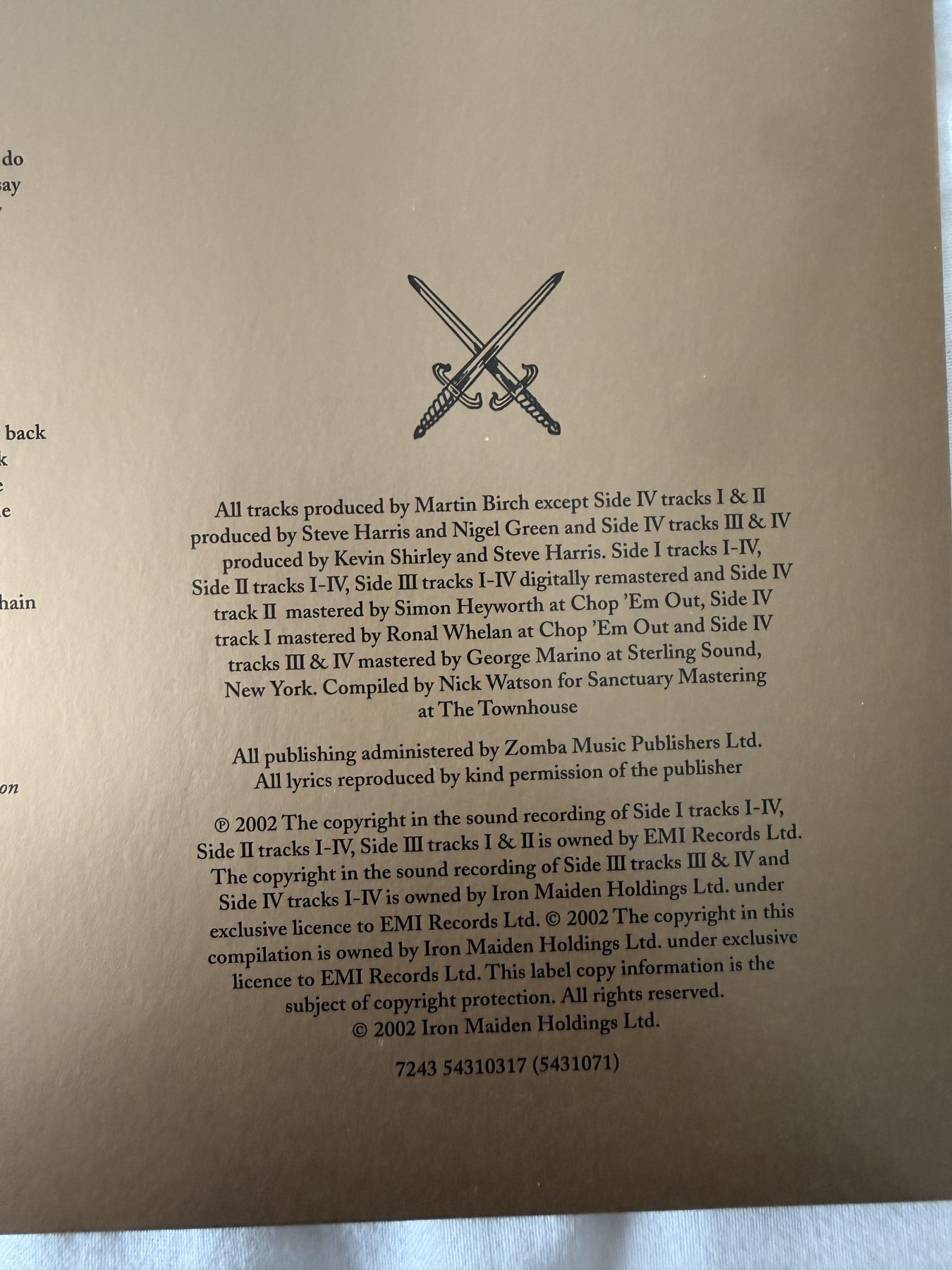 Photograph IMG_3359.jpg of pressing 161, UK