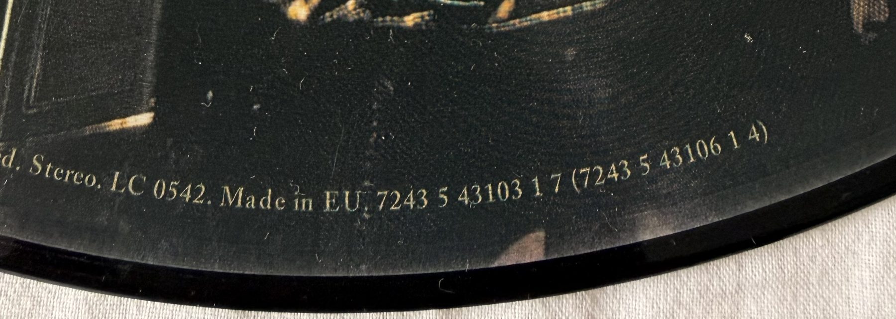 Photograph IMG_3363.jpg of pressing 161, UK