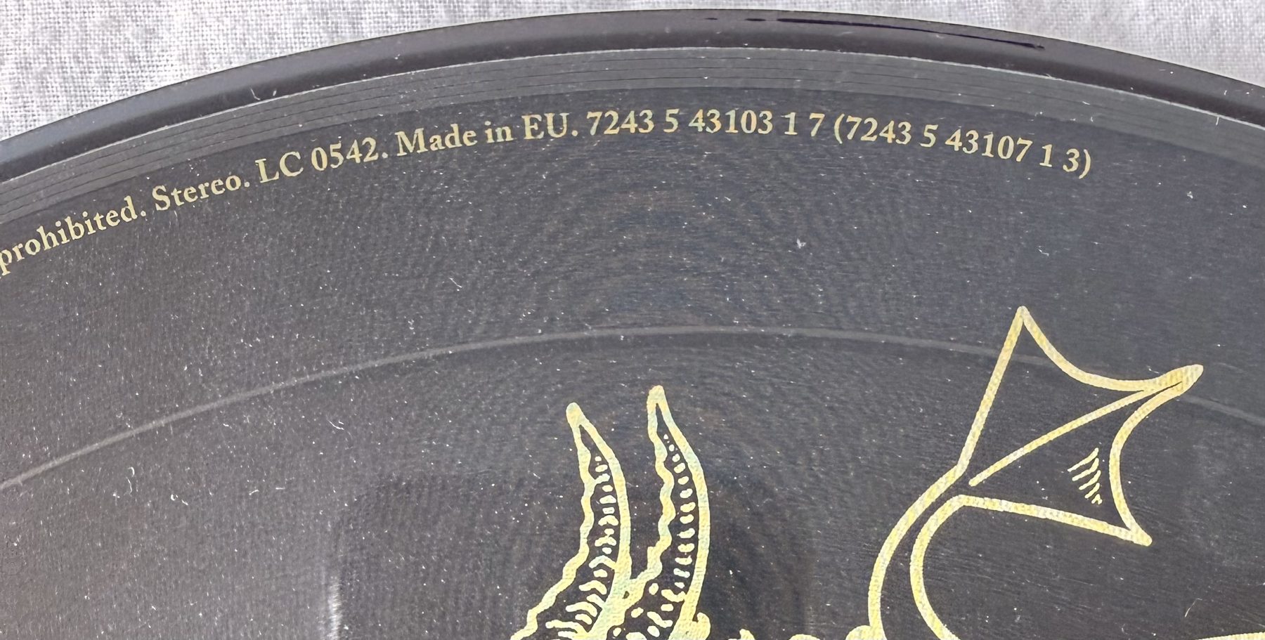 Photograph IMG_3378.jpg of pressing 161, UK