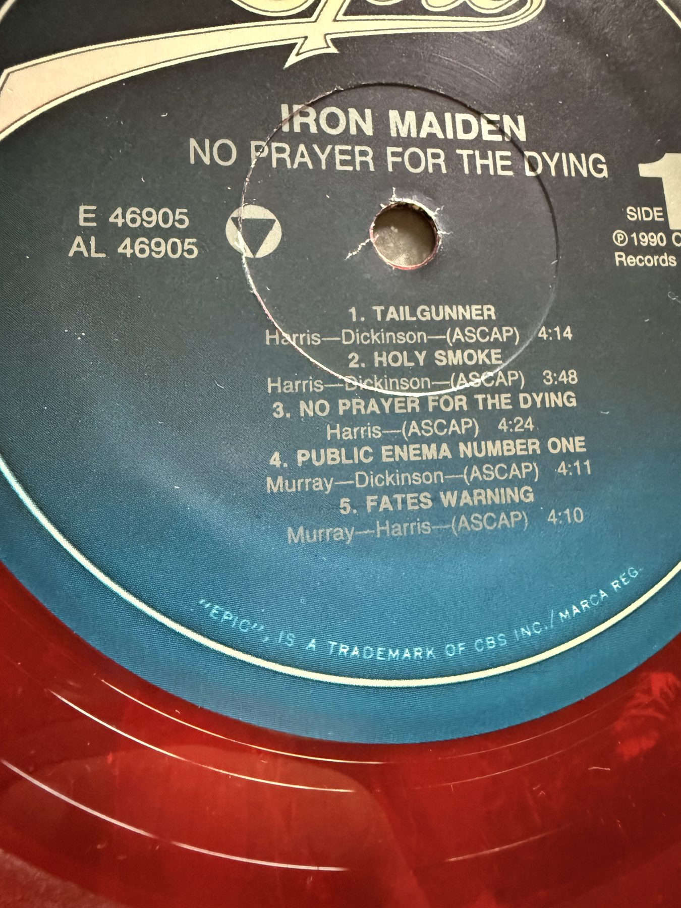 Photograph IMG_3472.jpg of pressing 165, US