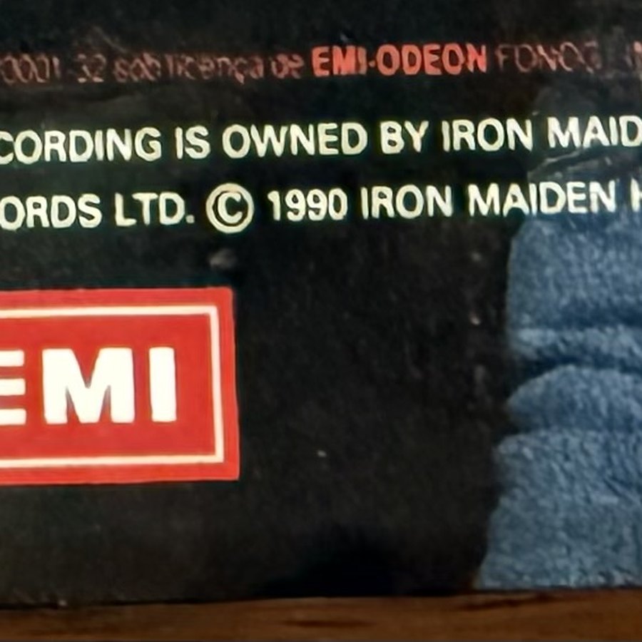Label of pressing 166, Brazil