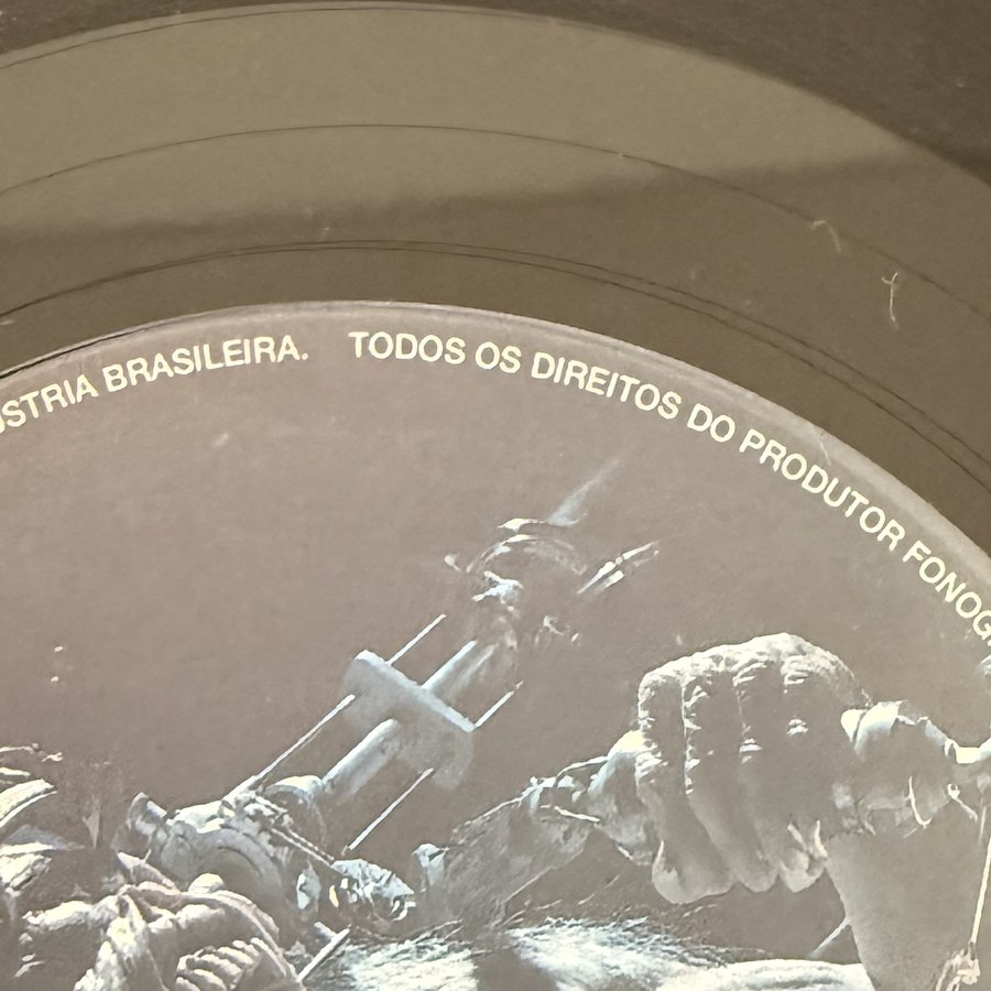 Label of pressing 168, Brazil