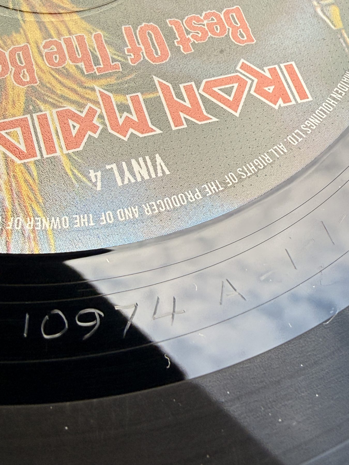 Photograph IMG_3665.jpg of pressing 169, UK