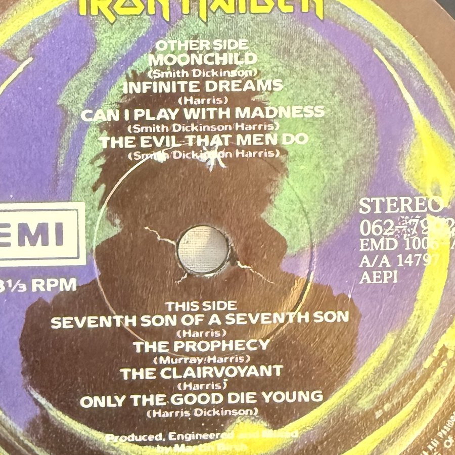 Label of pressing 18, Greece