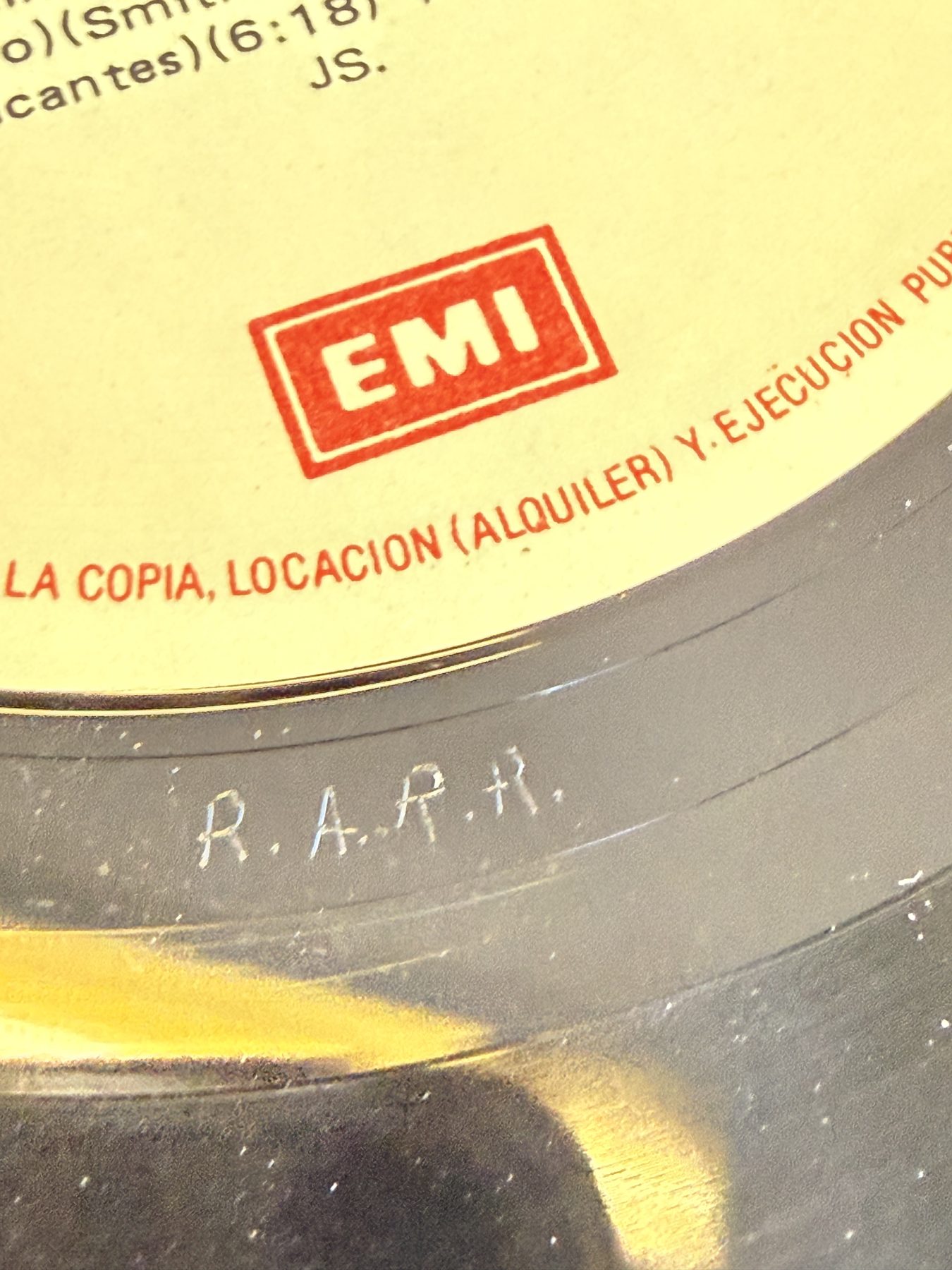 Photograph IMG_4046.jpg of pressing 190, Venezuela