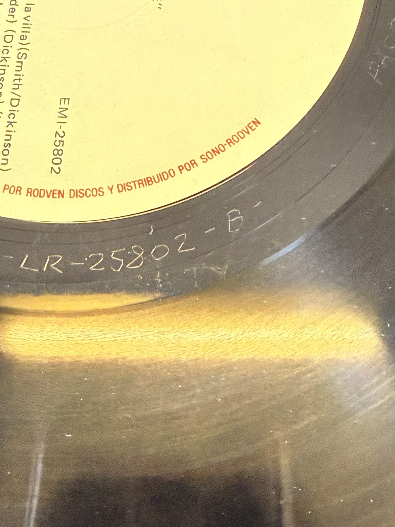 Photograph IMG_4048.jpg of pressing 190, Venezuela