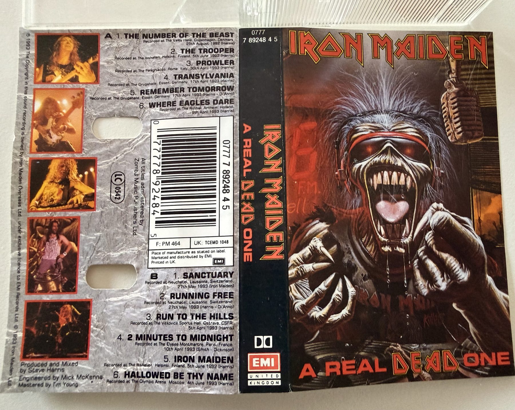 A photograph of pressing 199, UK