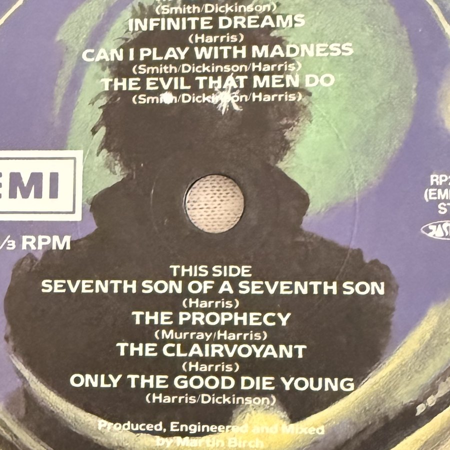 Label of pressing 23, Japan