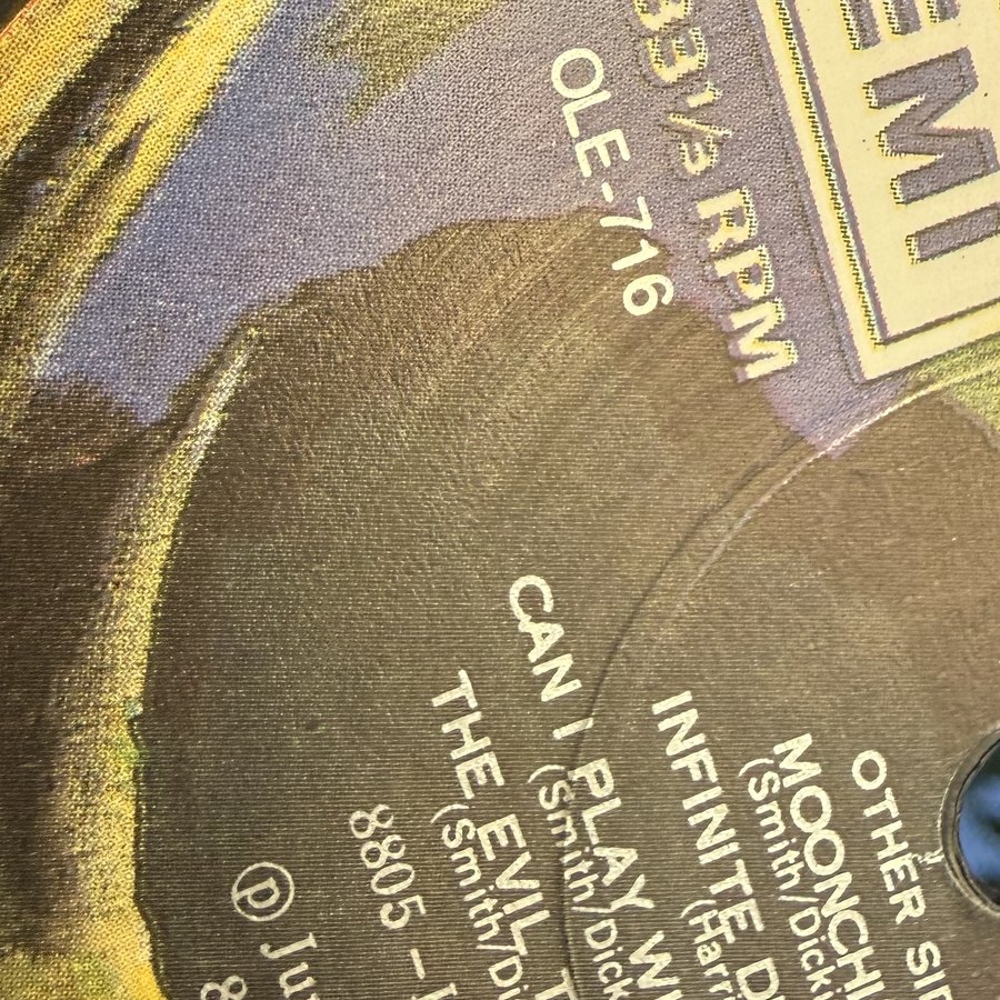 Label of pressing 24, South Korea