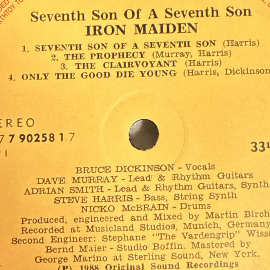 Label of pressing 41, Greece