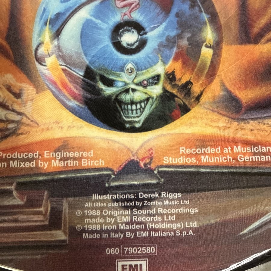 Label of pressing 42, Europe