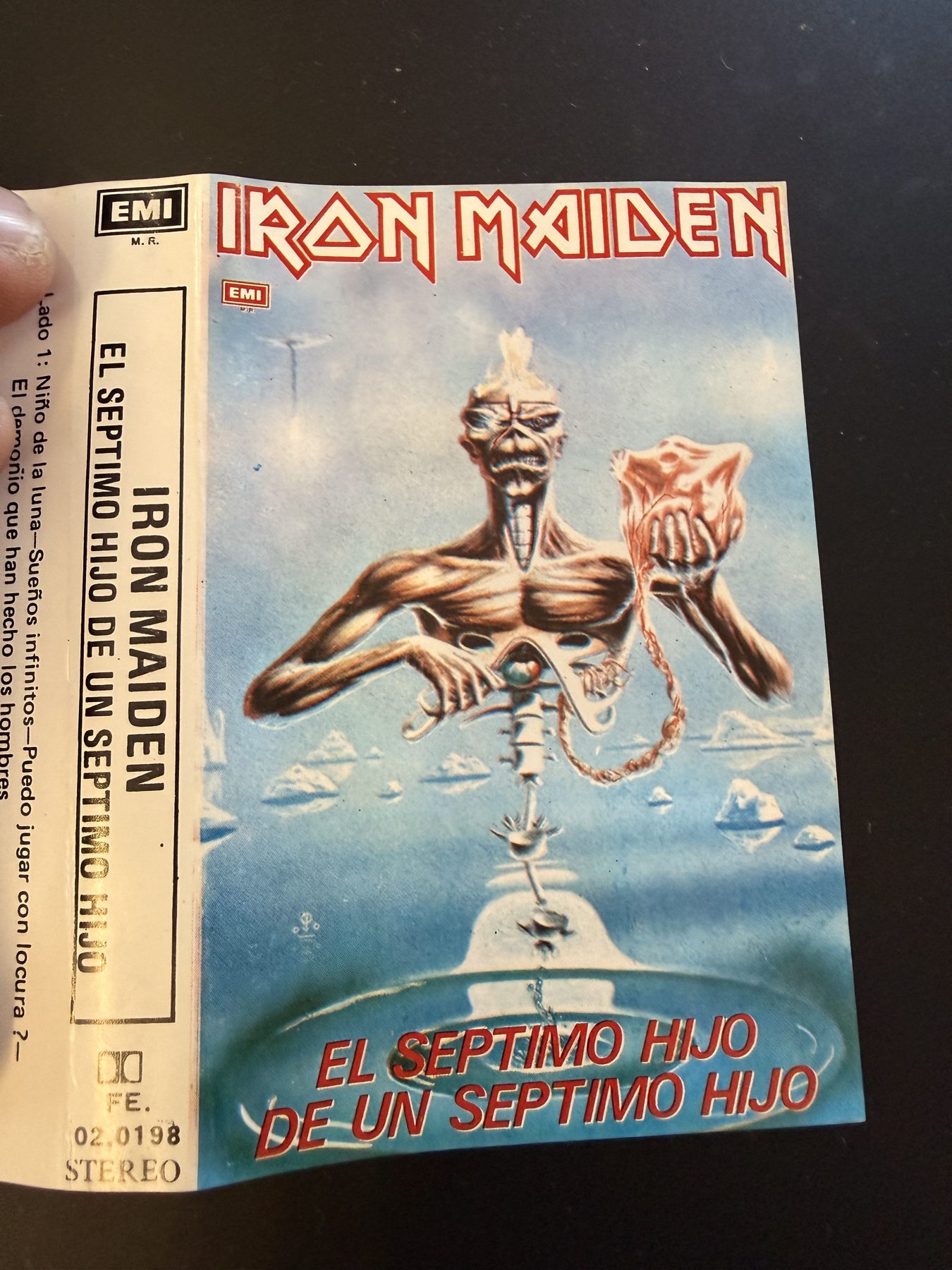 A photograph of pressing 53, Peru
