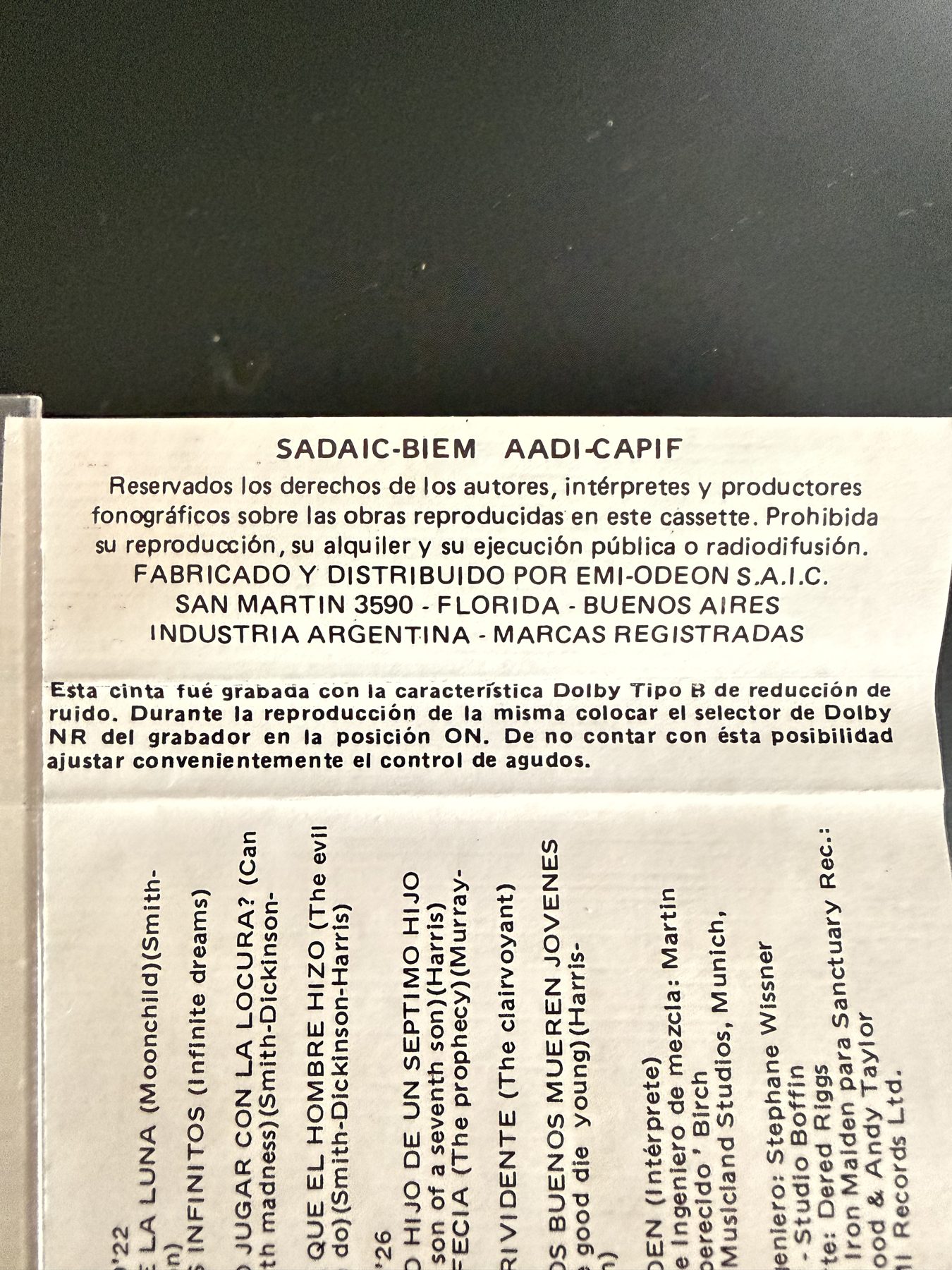 Photograph IMG_1368.jpg of pressing 58, Argentina