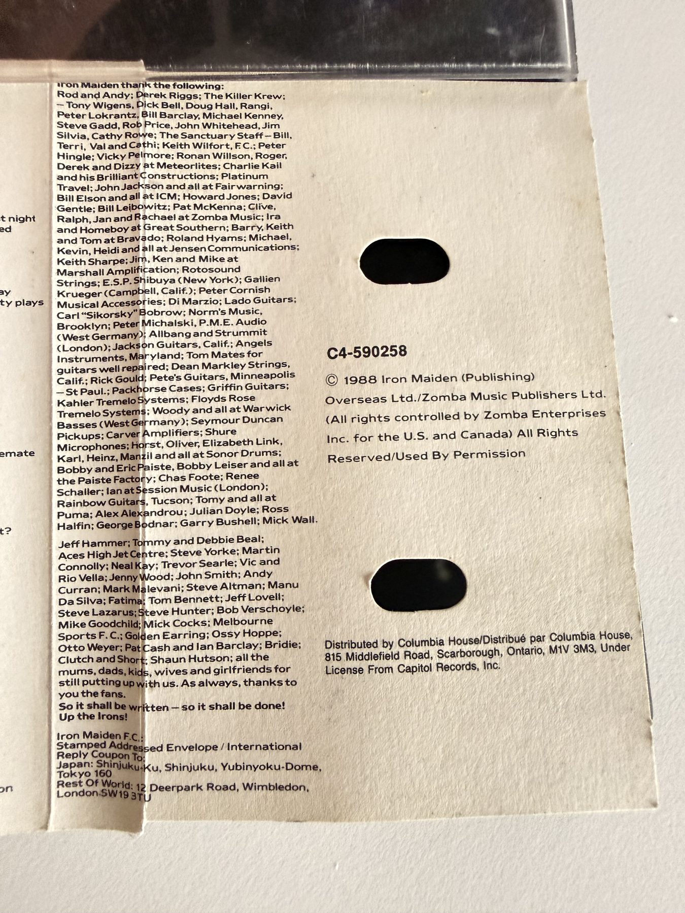 Photograph IMG_1394.jpg of pressing 60, Canada