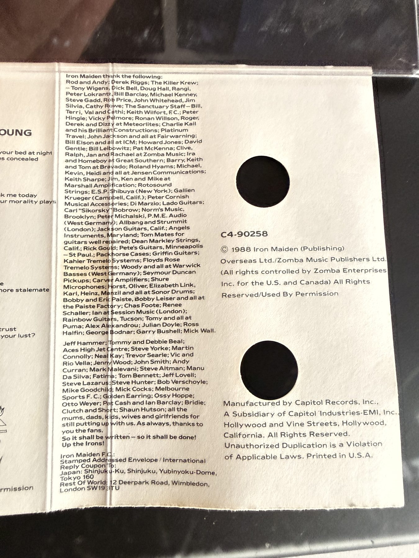 Photograph IMG_1406.jpg of pressing 61, US