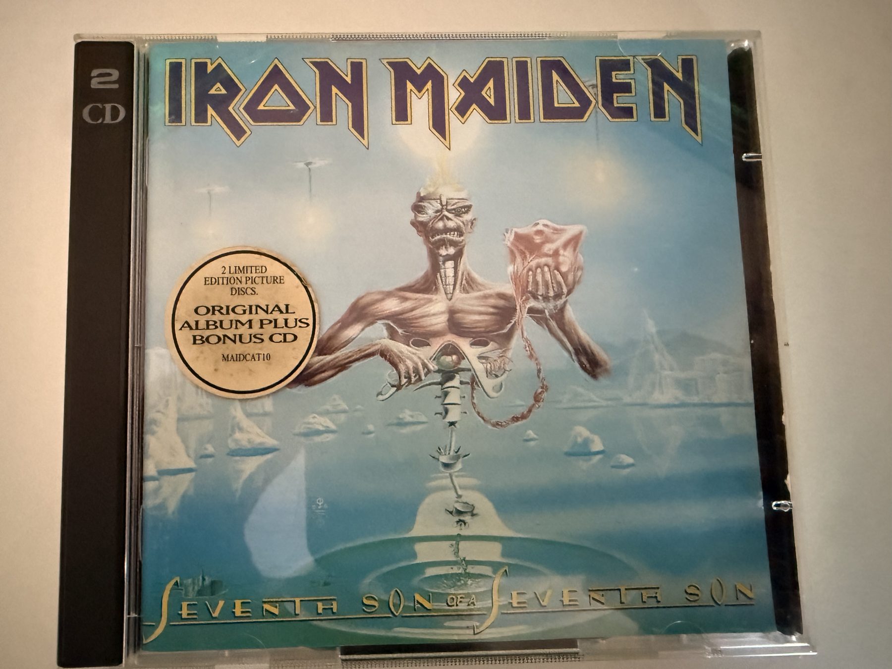 A photograph of pressing 96, UK & Europe