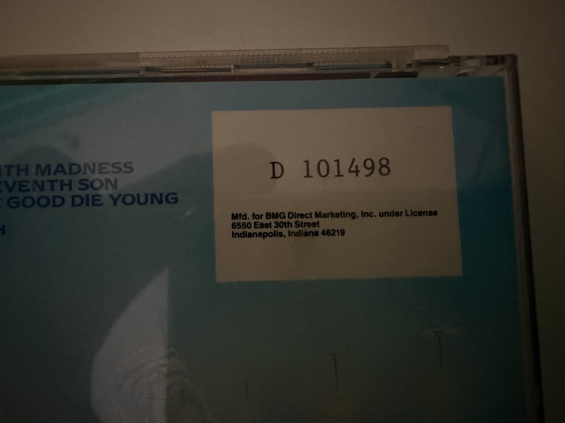 Photograph IMG_1811.jpg of pressing 98, US